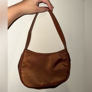 Brown essential purse